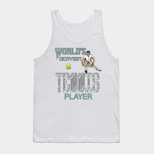 World's Okayest Tennis player in men Tank Top